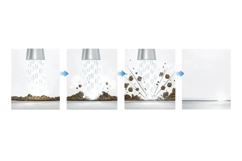 How dry ice blasting works